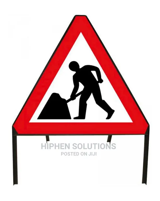 Warning Signs, Road Works Traffic Sign