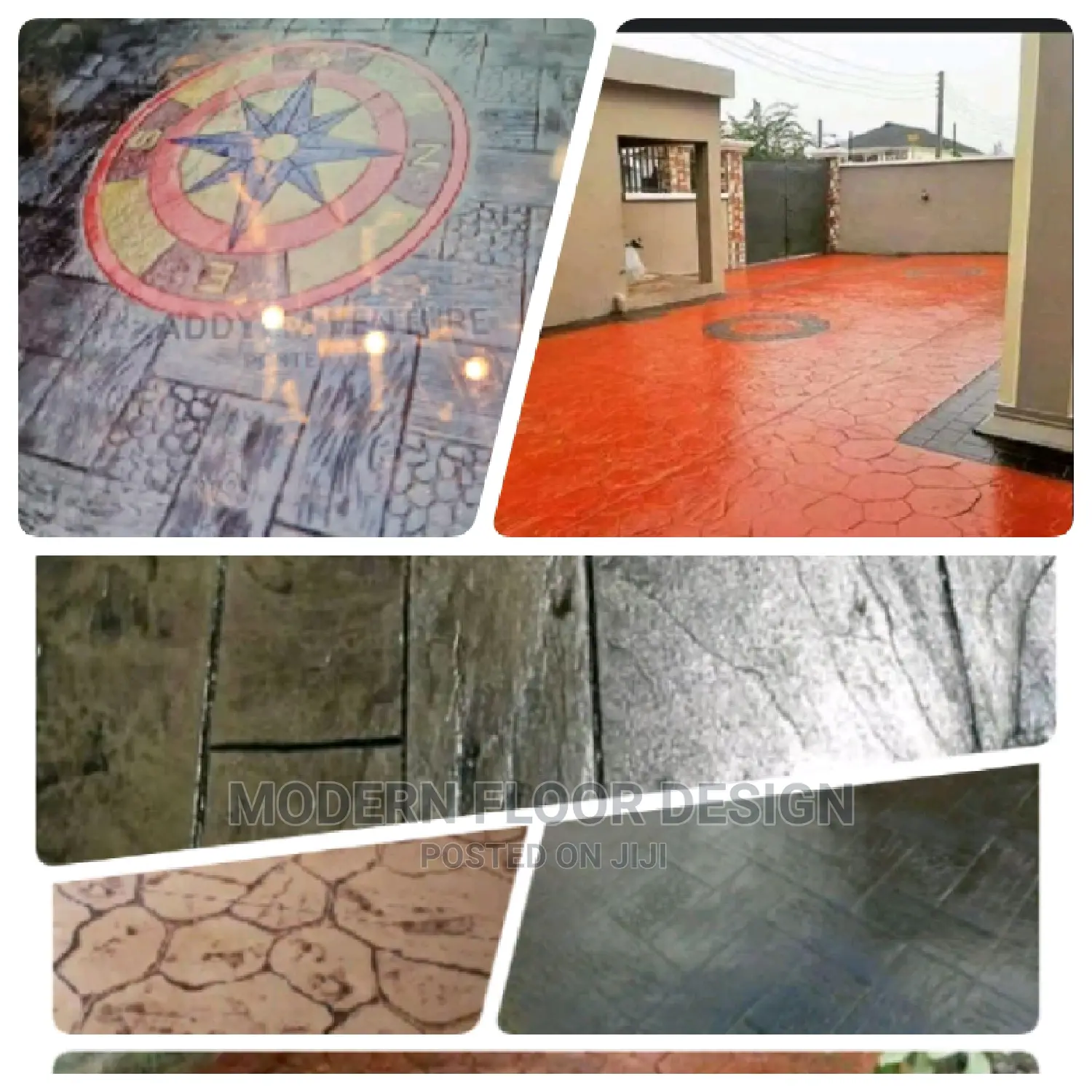 Best Brick Modern Stamps Floor