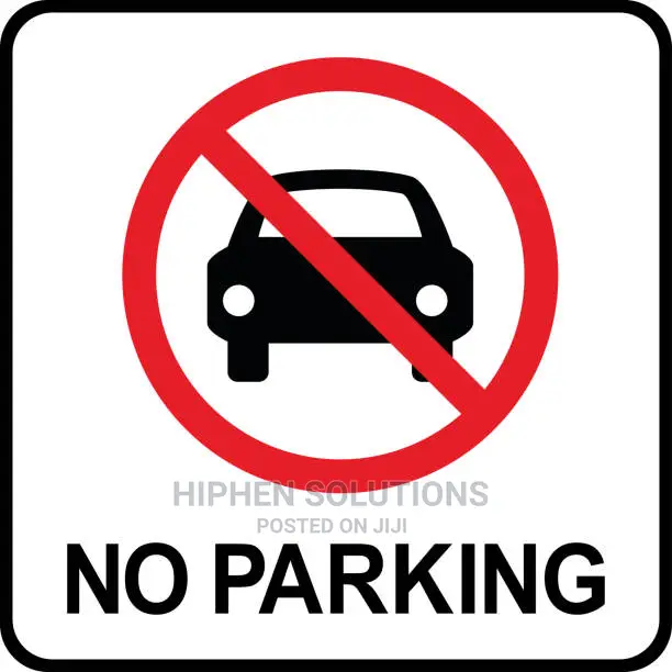 No Parking Traffic Sign