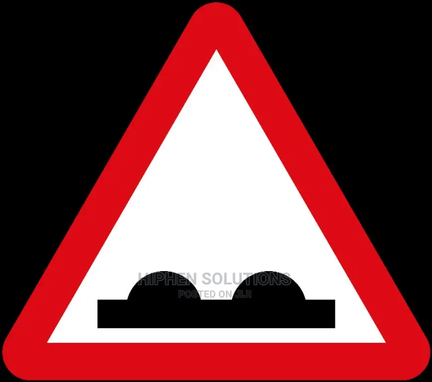 Uneven Road Sign 600mm