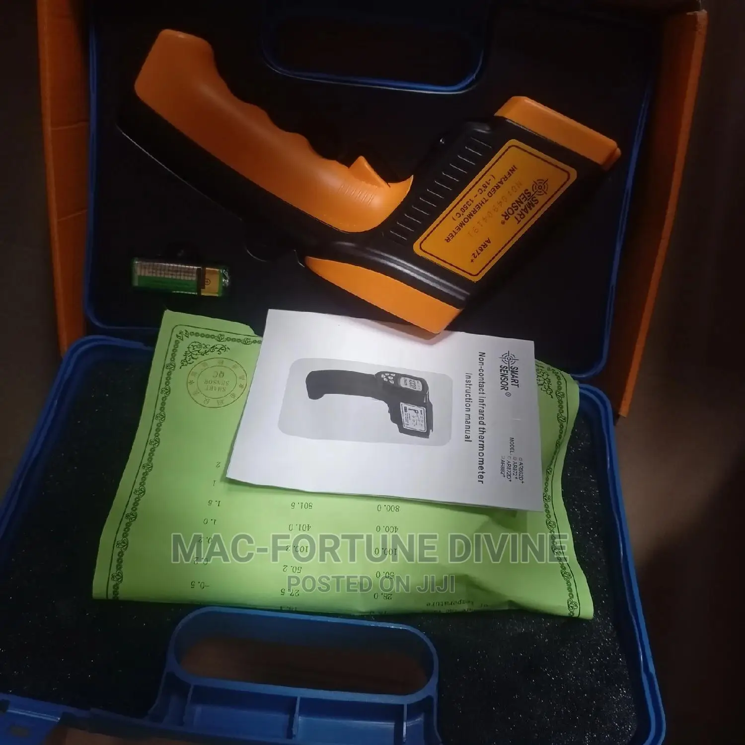 Smart Sensor Infrared Thermometer (-18°c-1350°c)