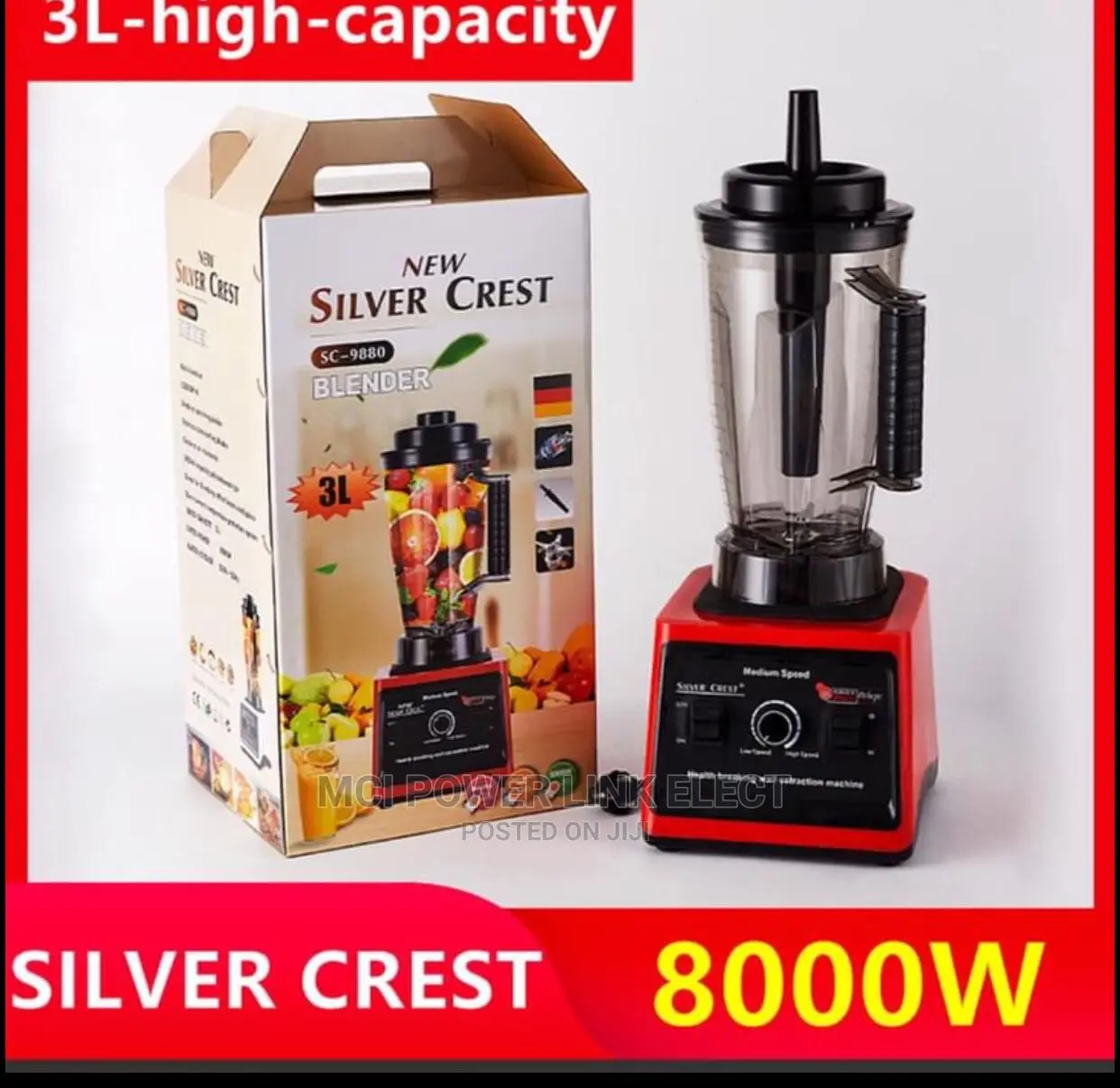 Silver Crest Blender