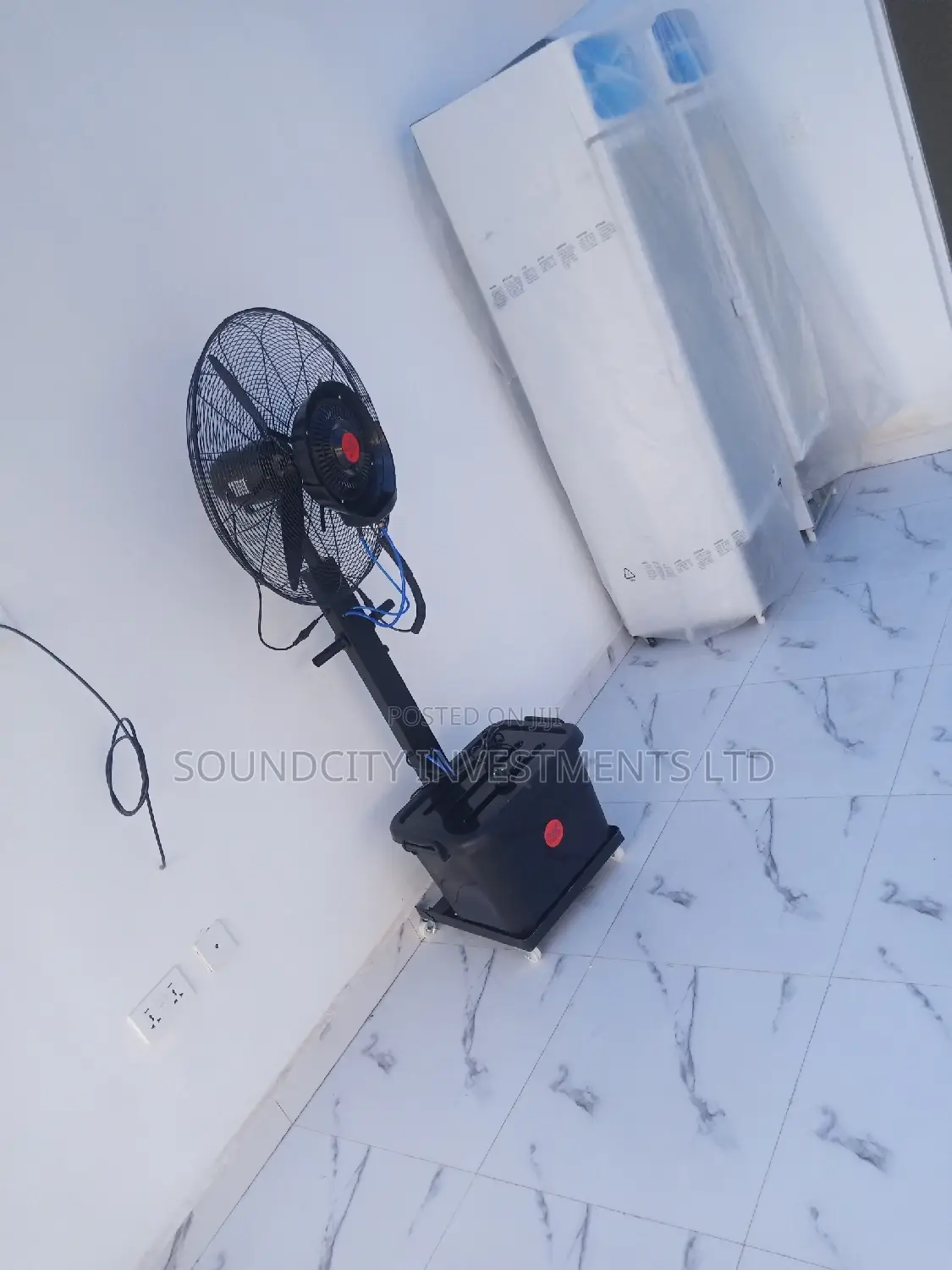 26" US Industrial Mist Fan With Sumo Pump.