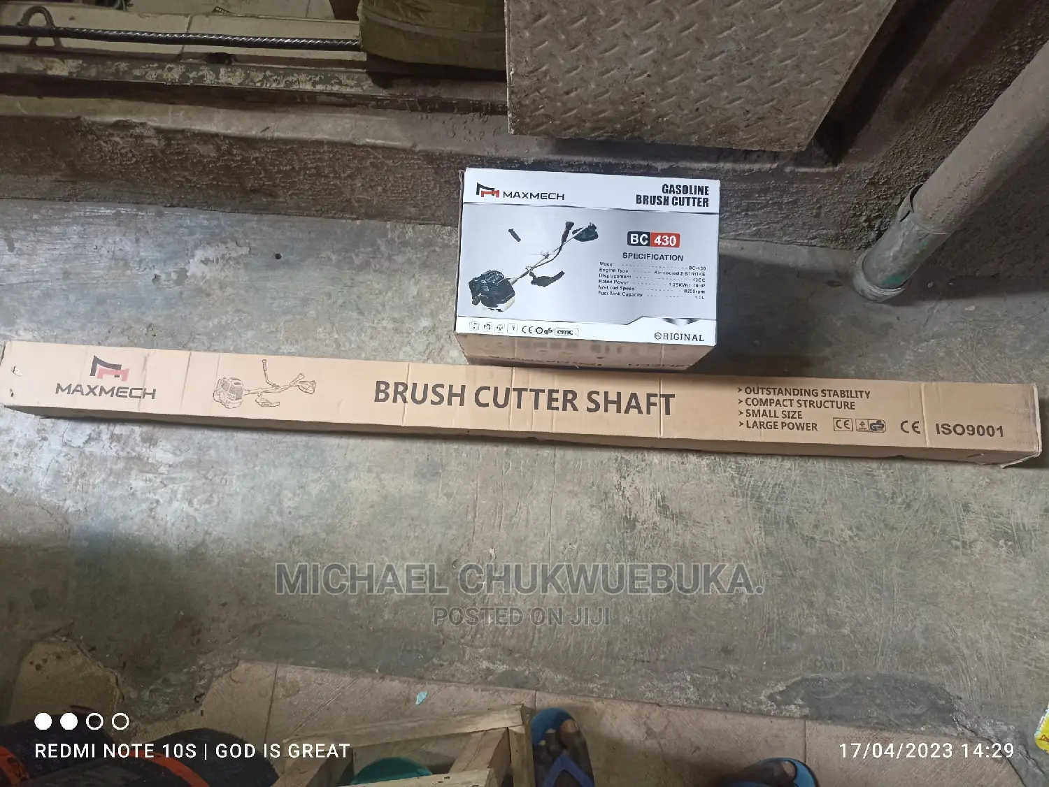 Gasoline Brush Cutter Machine Bc--430