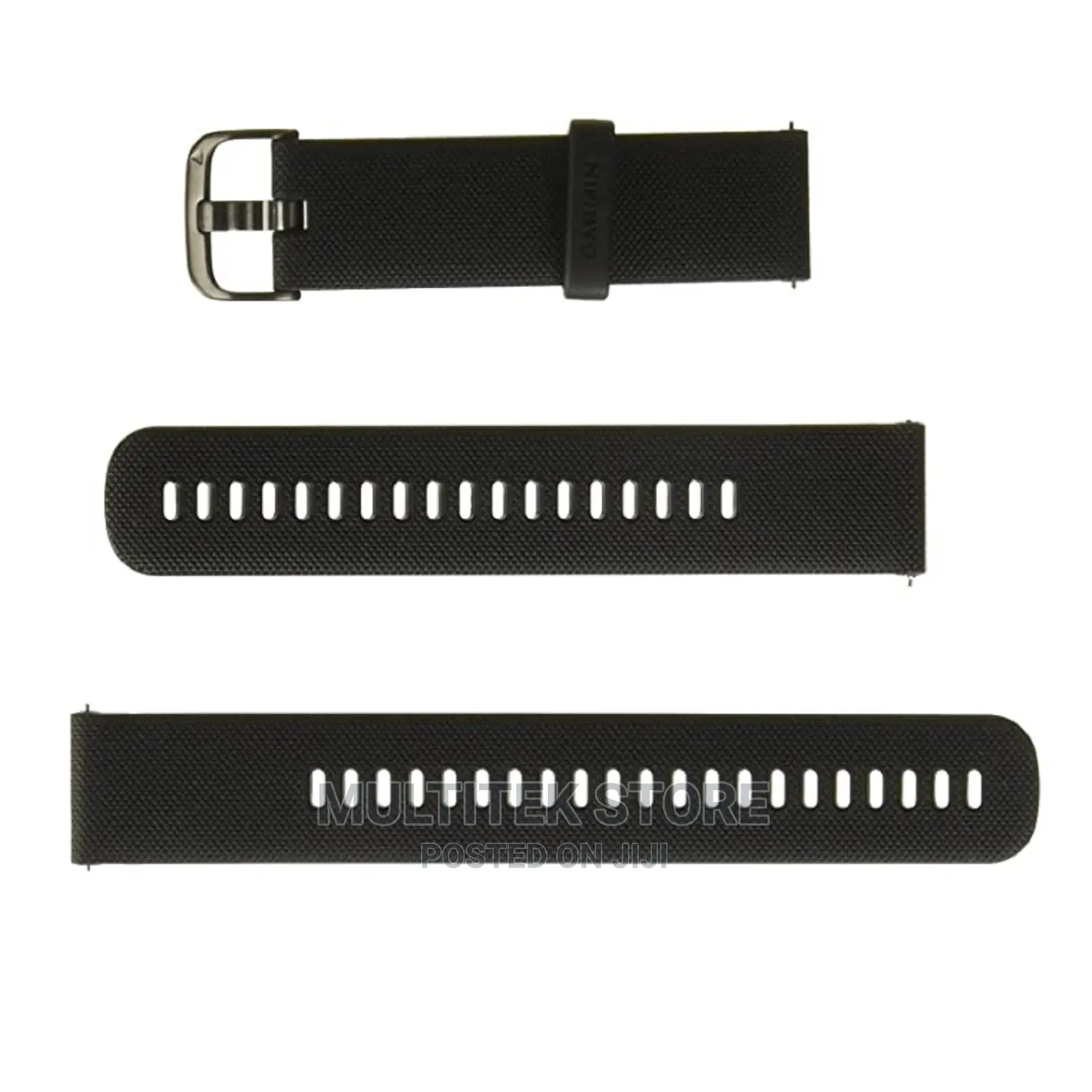 Garmin Quick Release Bands (22 Mm) - Black With Slate Hardwa