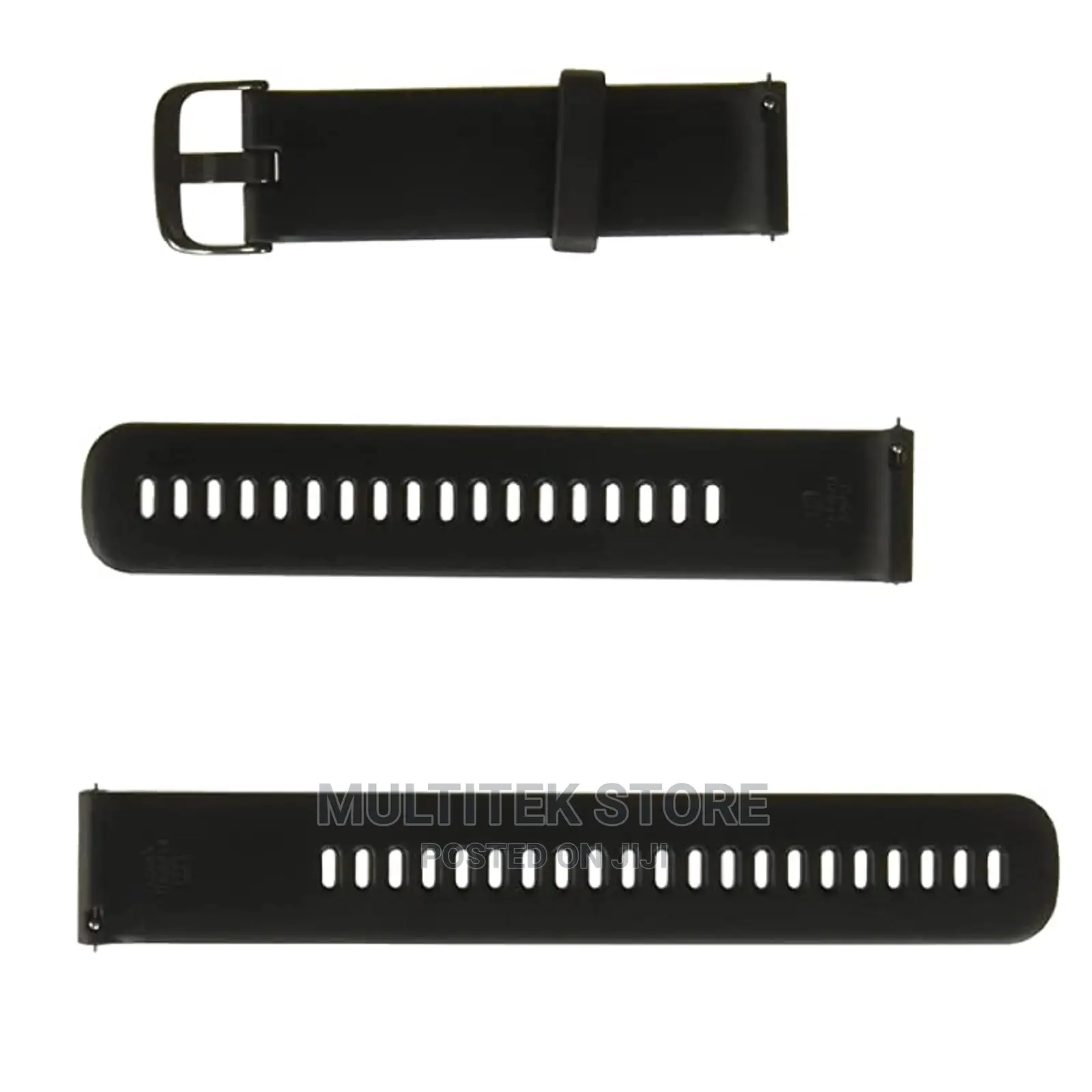 Garmin Quick Release Bands (22 Mm) - Black With Slate Hardwa