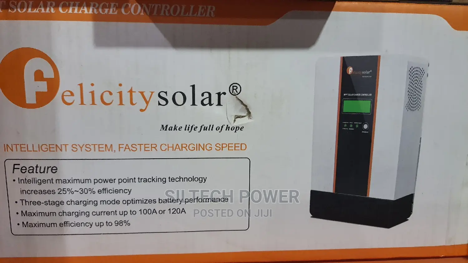 Felicity MPPT Charge Controller 120ah