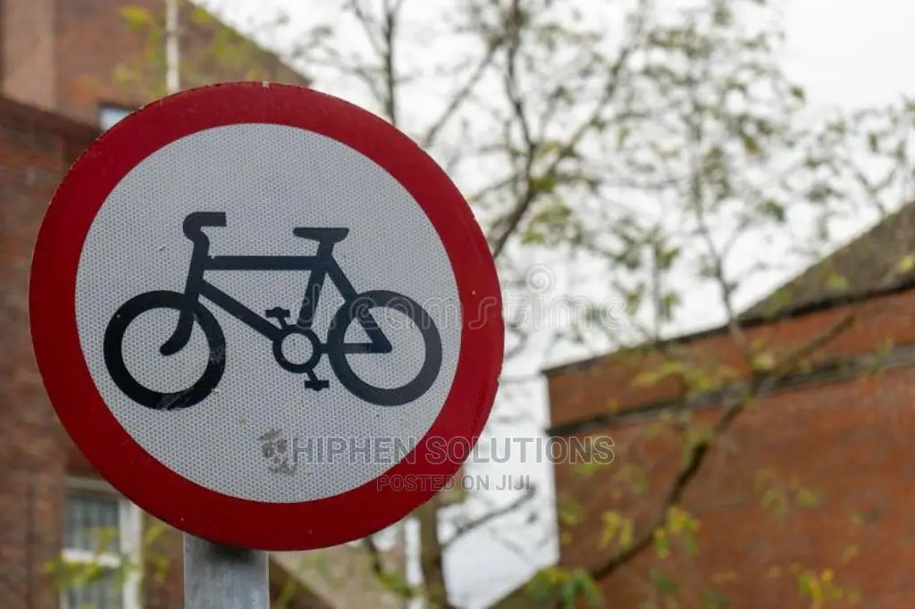 NO Cycling Road Traffic Sign