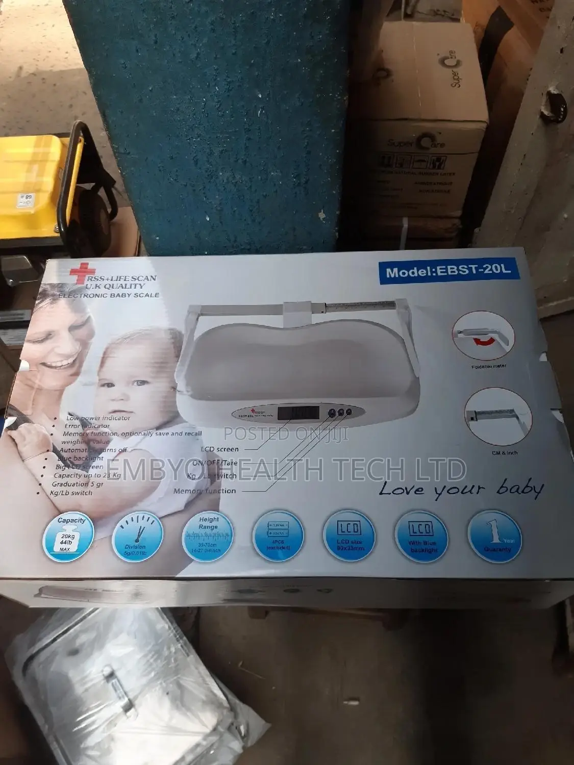 Baby Weighing Scale With Height