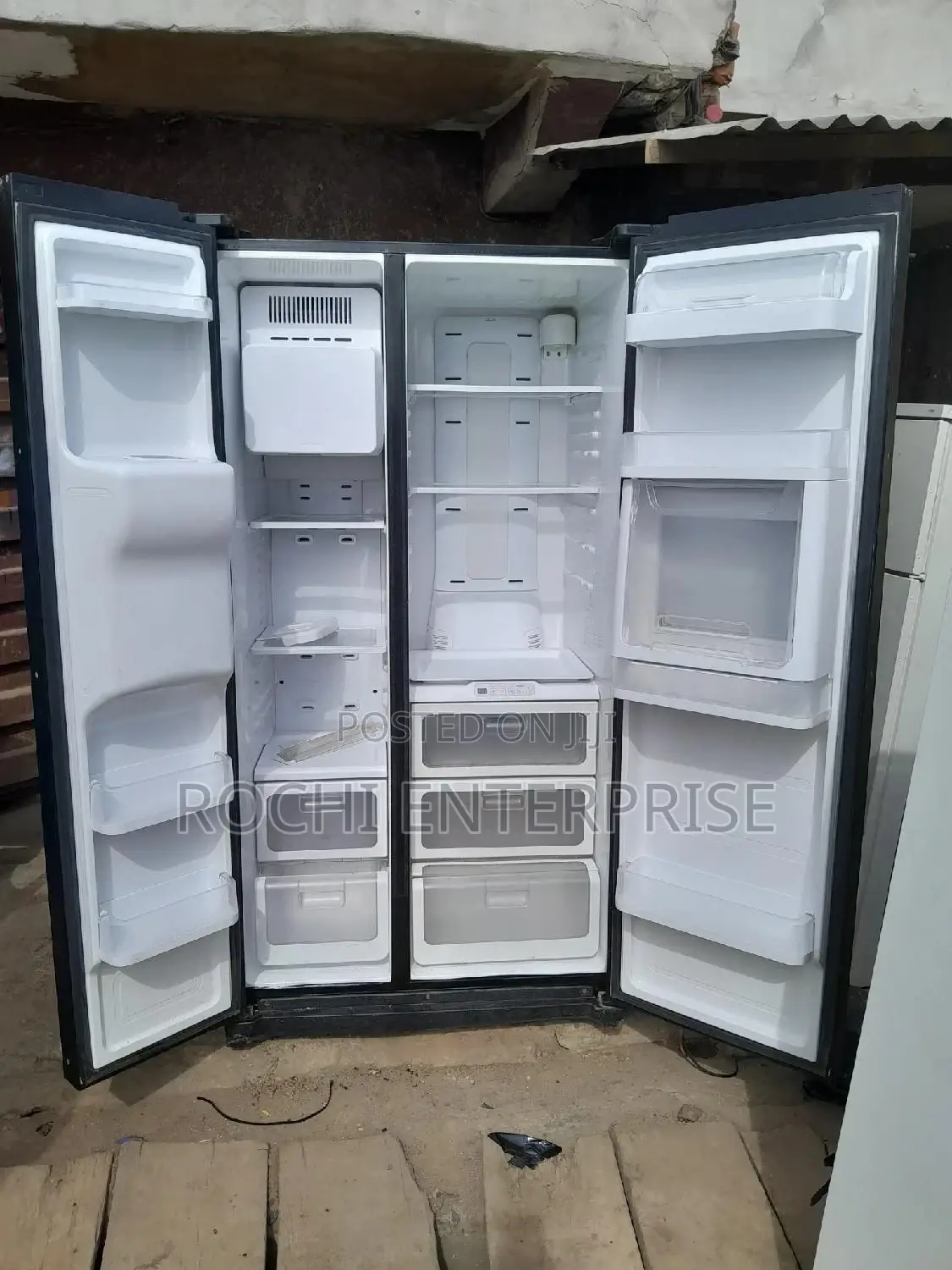 Samsung Side by Side Door Refrigerator Fridge and Freezer