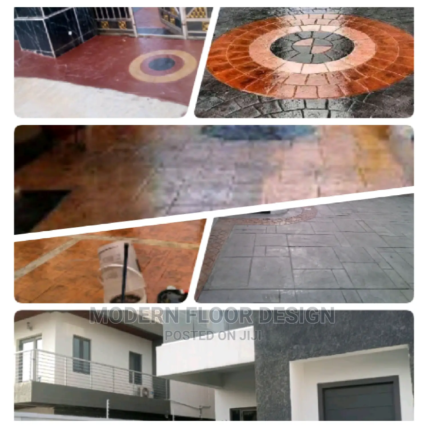 Up MID Modern Stamps Floor