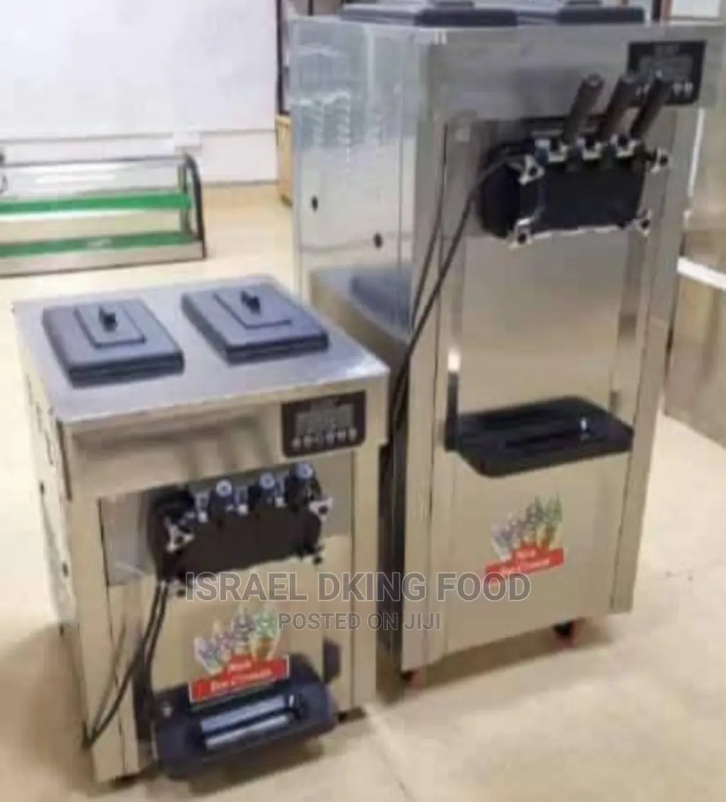 Industrial Foreign Standing Electric Soft Ice Cream Machine