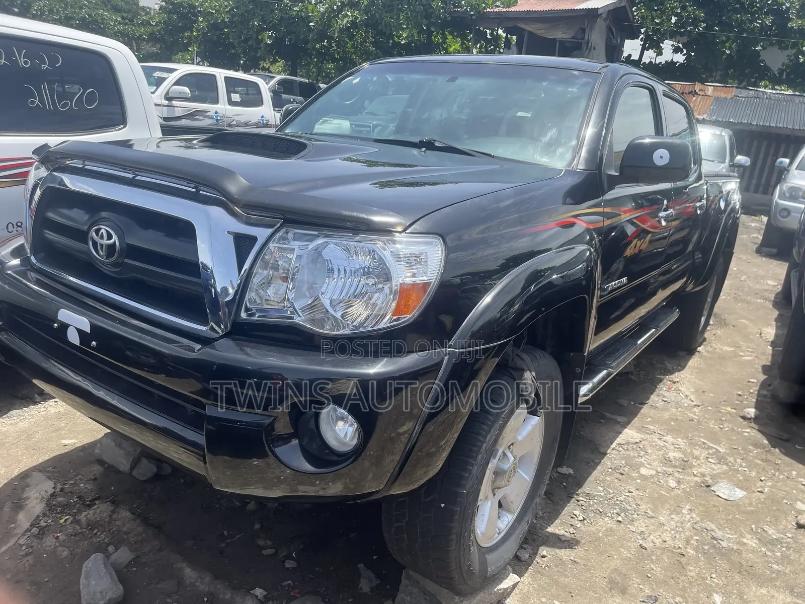 Toyota Tacoma 4x4 Double Cab 2008 Black