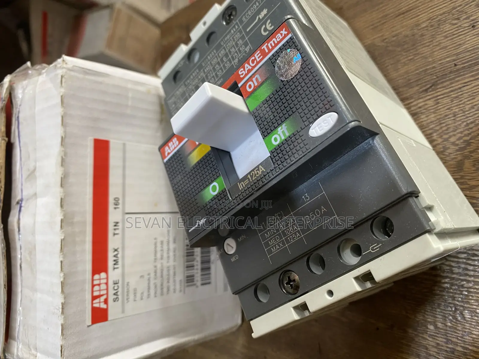 125amps 3pole Abb Breakers