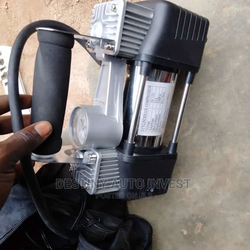 2 Cylinder Air Compressor/Tire Pump