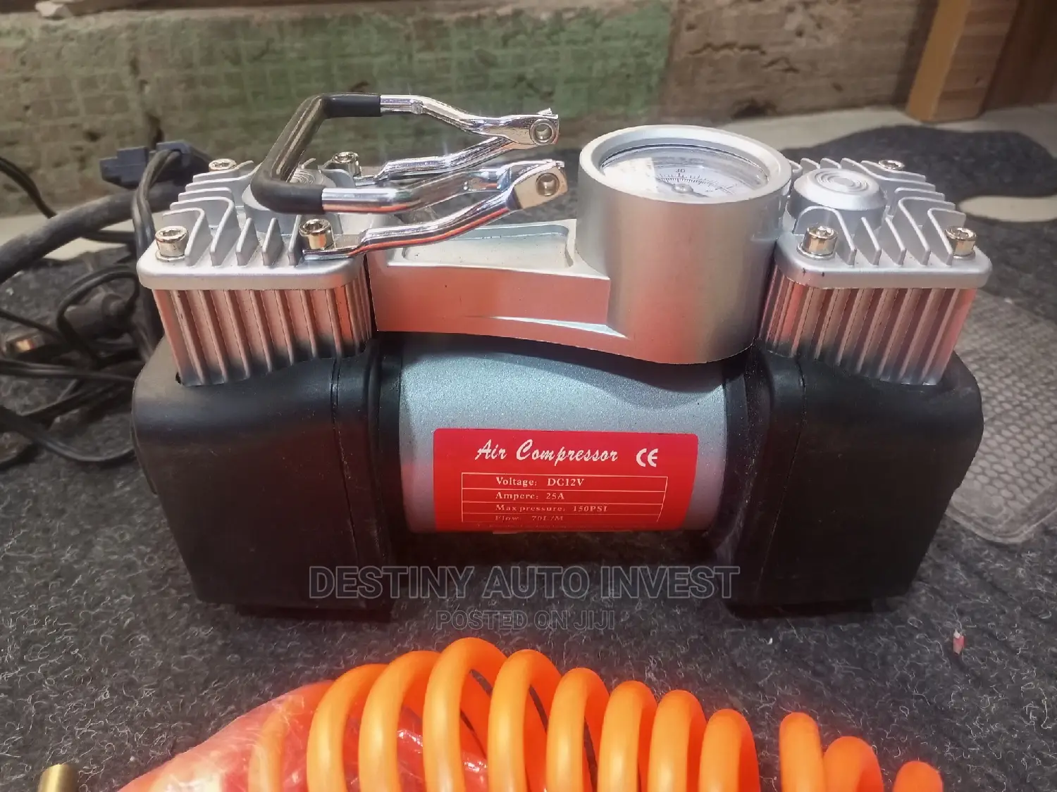 2 Cylinder Air Compressor/Tire Pump