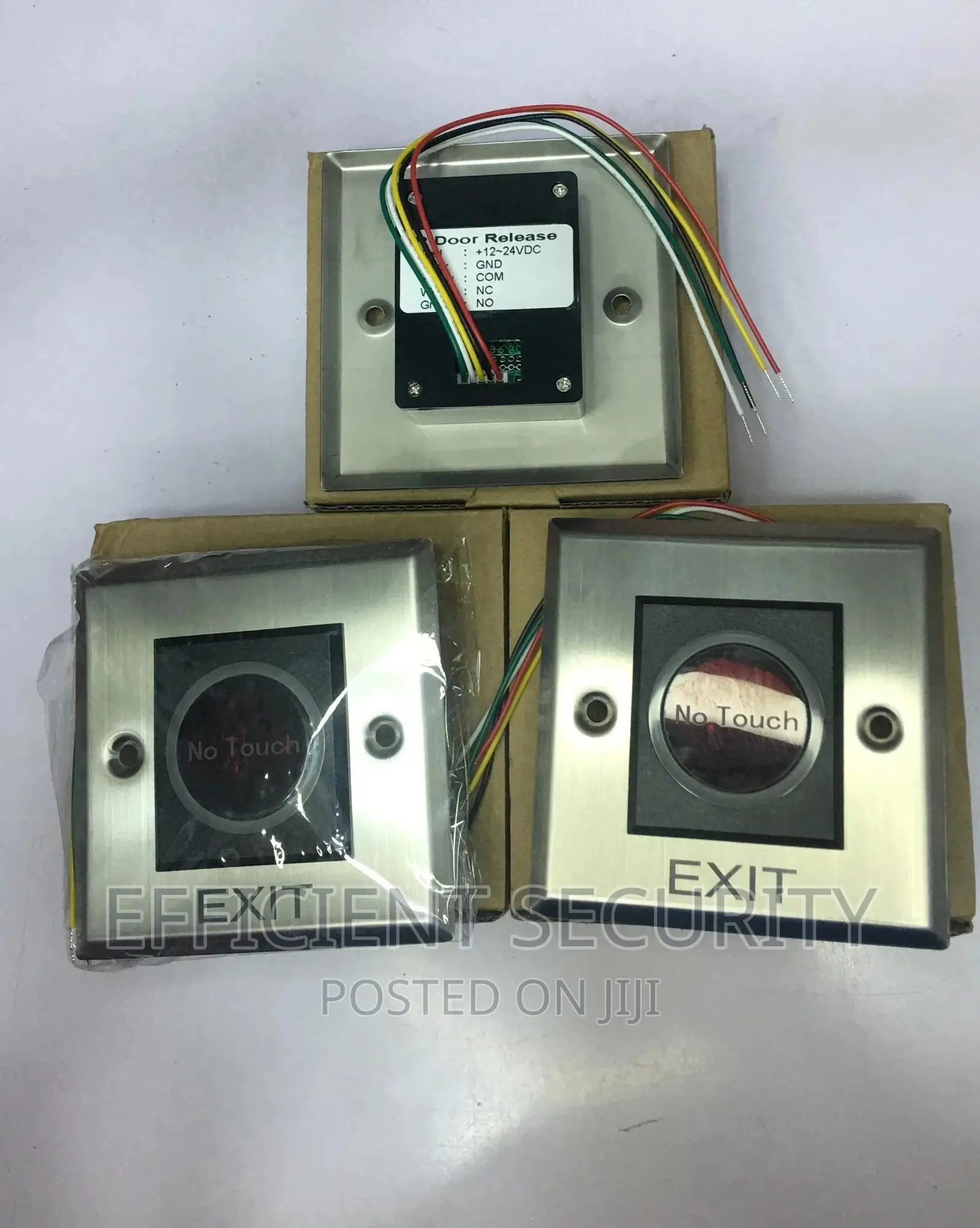 Exist Button Contactless