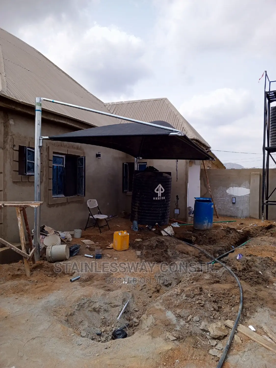 Carport Golf Dark Cover