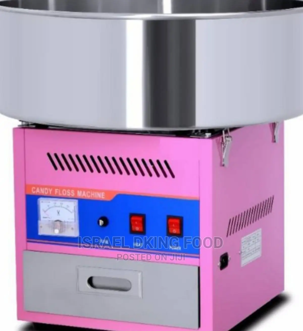 Industrial Electric Stainless Table Top Candy Floss Machine.
