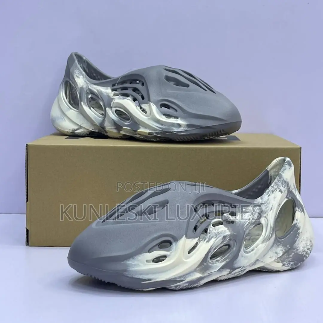 Original Adidas Yeezy Foam Runner Clogs in Four Colors