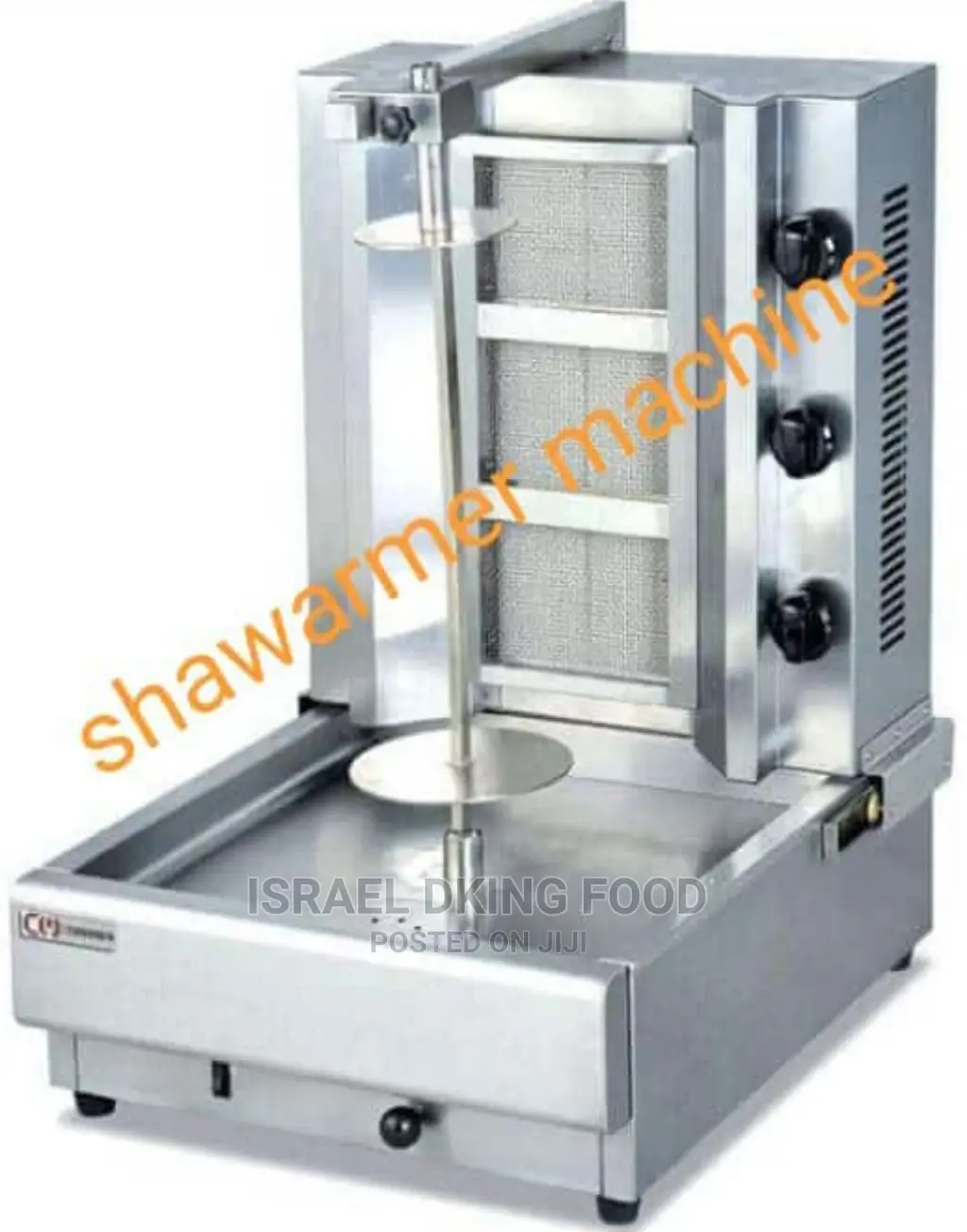 3burner Gas Foreign Shawarma Grilling Machine.