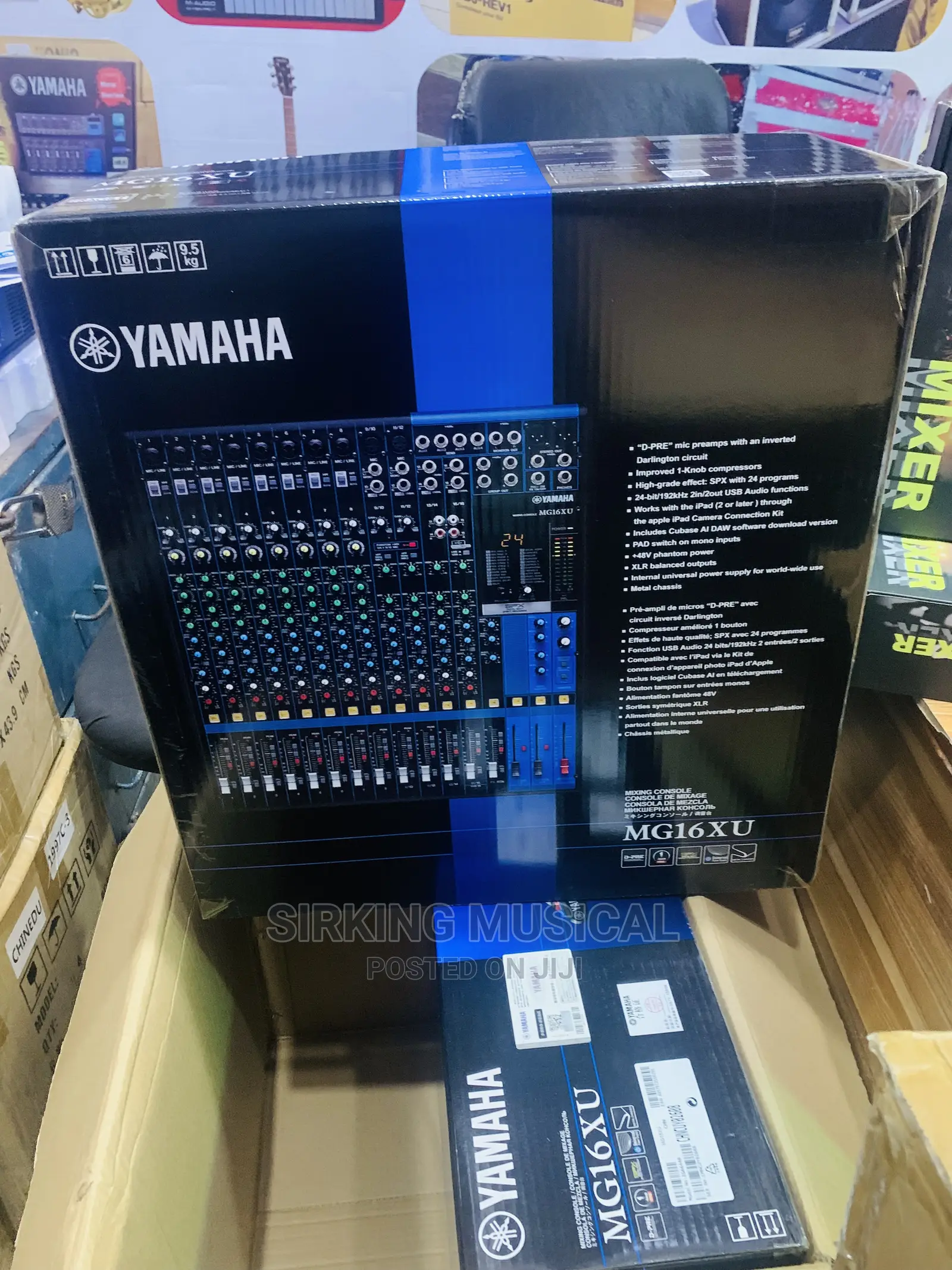 Yamaha MG16XU Professional 16channels Mixer