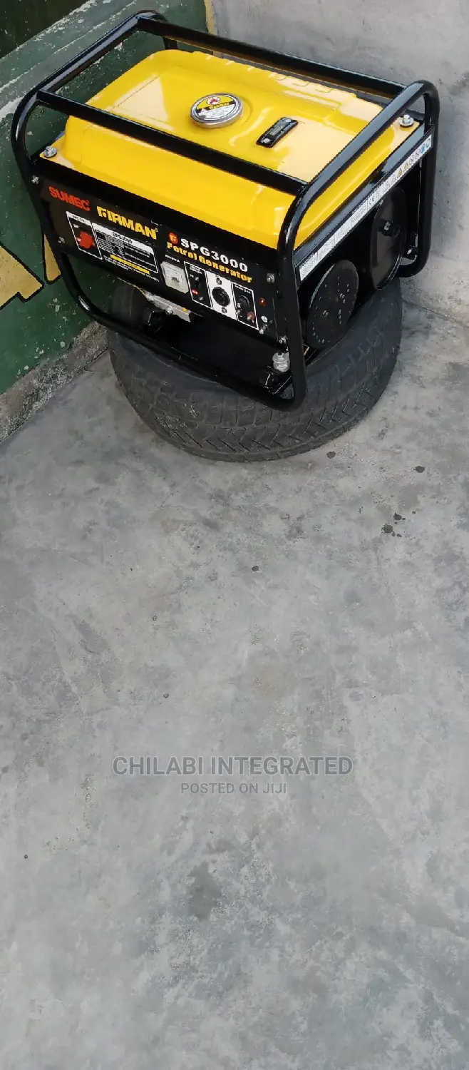 3 Weeks,Like Brand New 2.8KVA SUMEC FIRMAN SPG3000 Generator