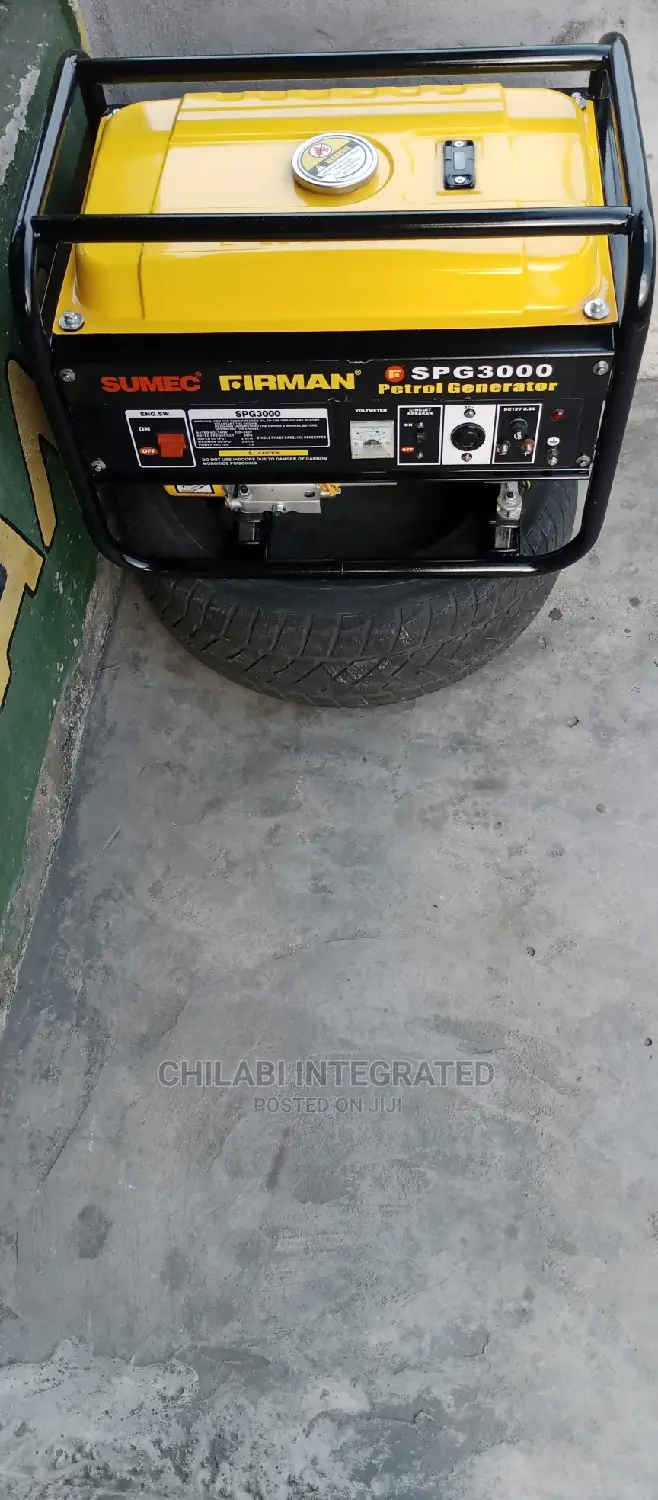 3 Weeks,Like Brand New 2.8KVA SUMEC FIRMAN SPG3000 Generator