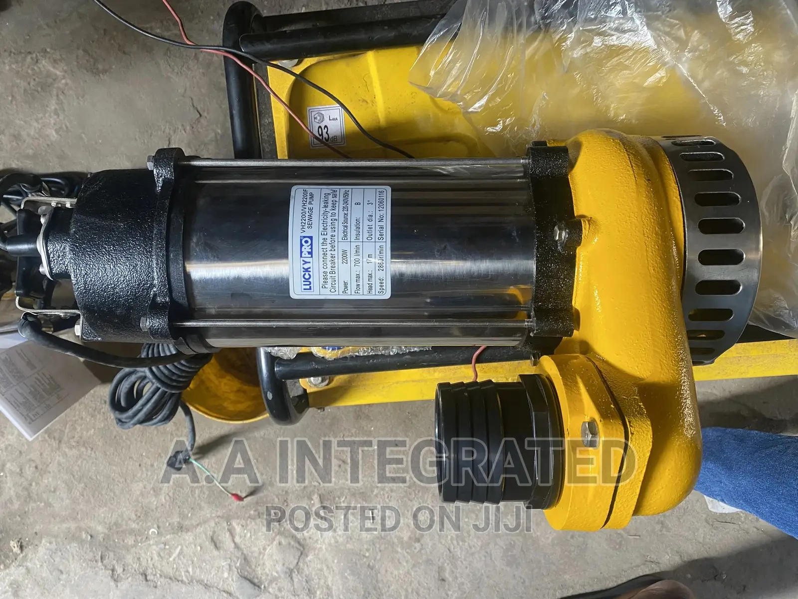 SEWAGE Original Pump 3ph