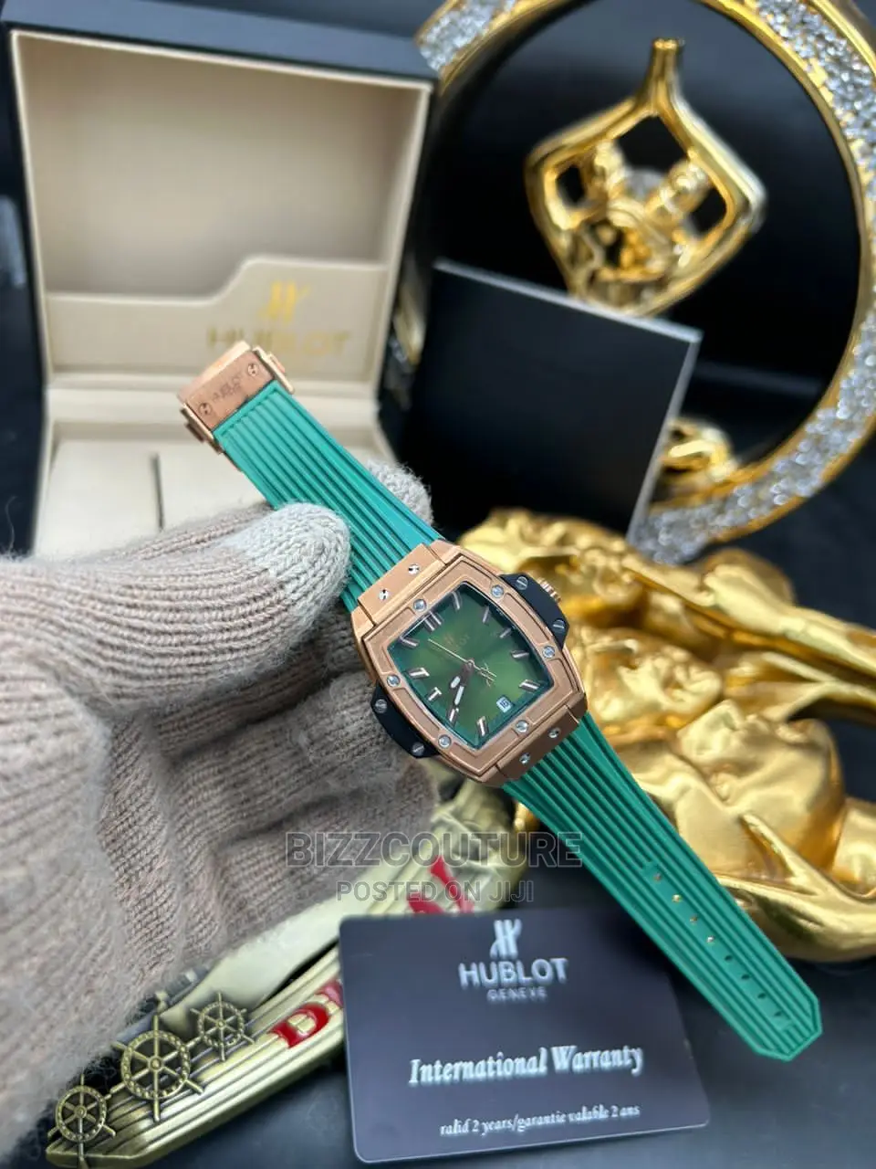 Original HUBLOT Rubber Strap Watch Available in Store