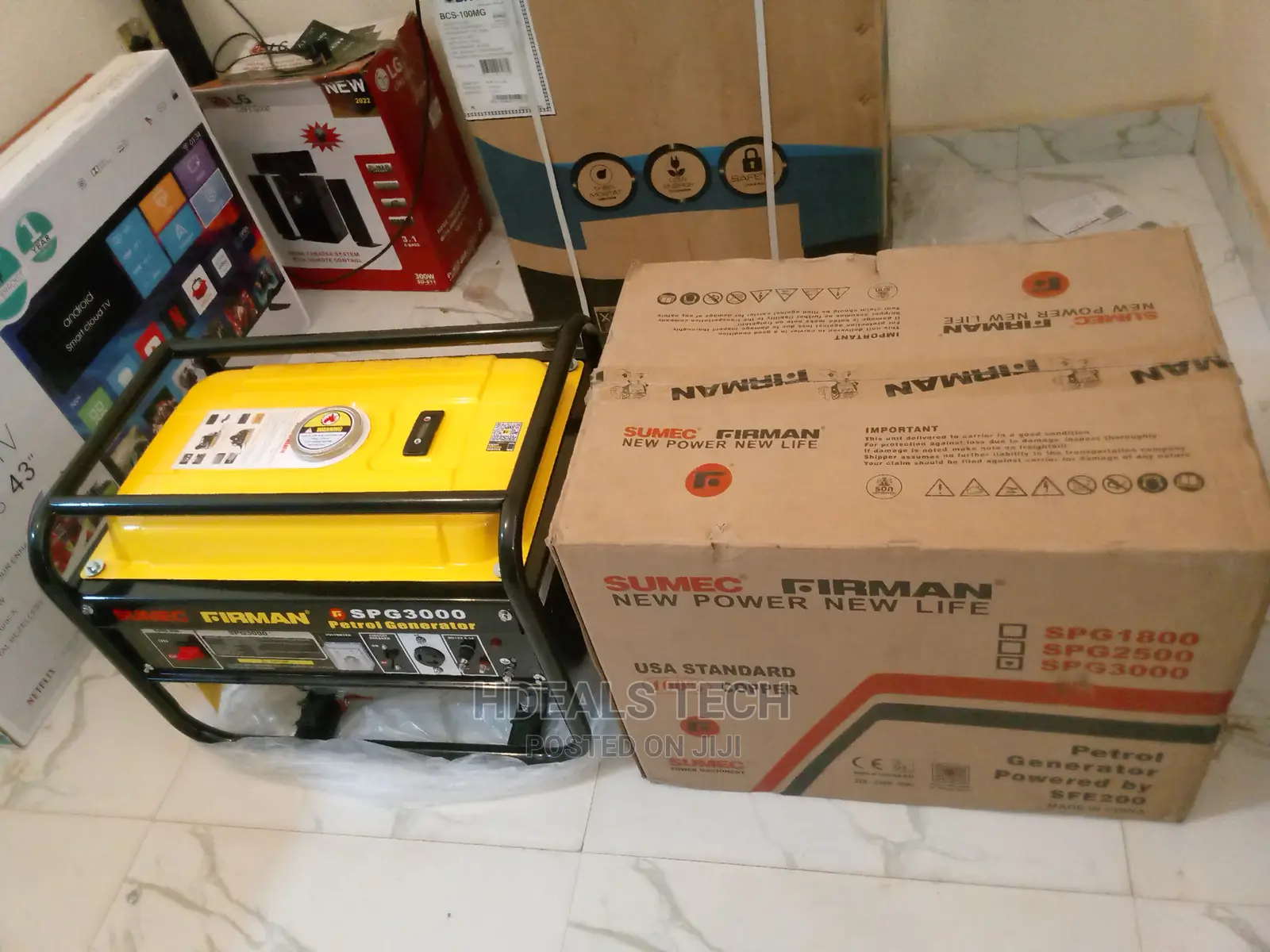 Best Sumec Firman Manual Generator 4.5KVA [SPG3000].