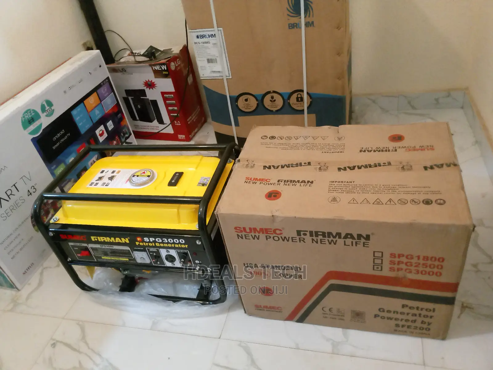 Best Sumec Firman Manual Generator 4.5KVA [SPG3000].