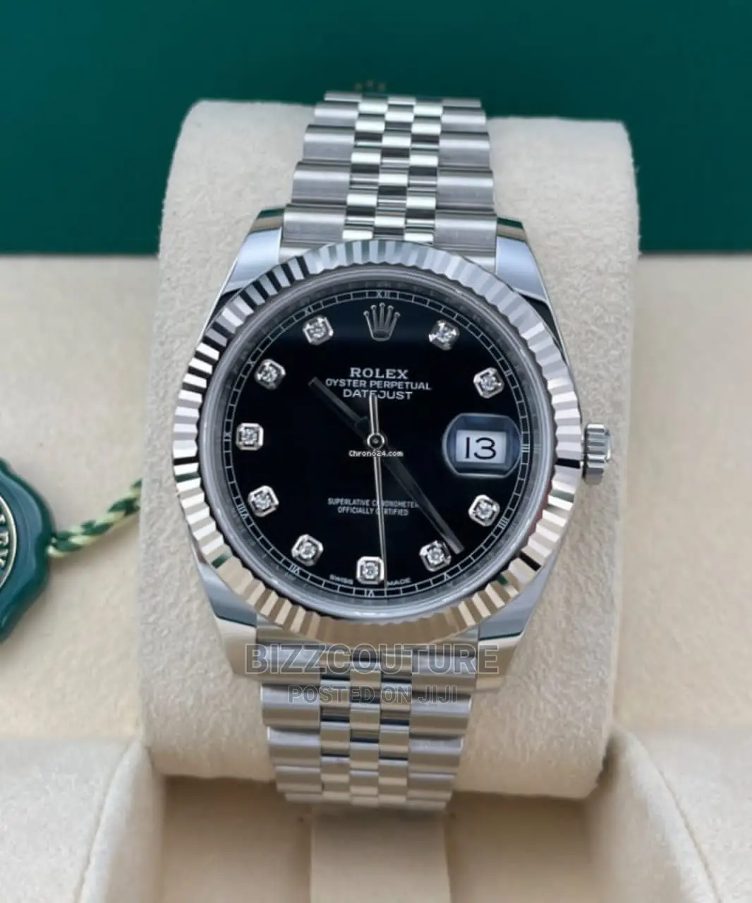 Original ROLEX DATE JUST Steel SILVER Available in Store