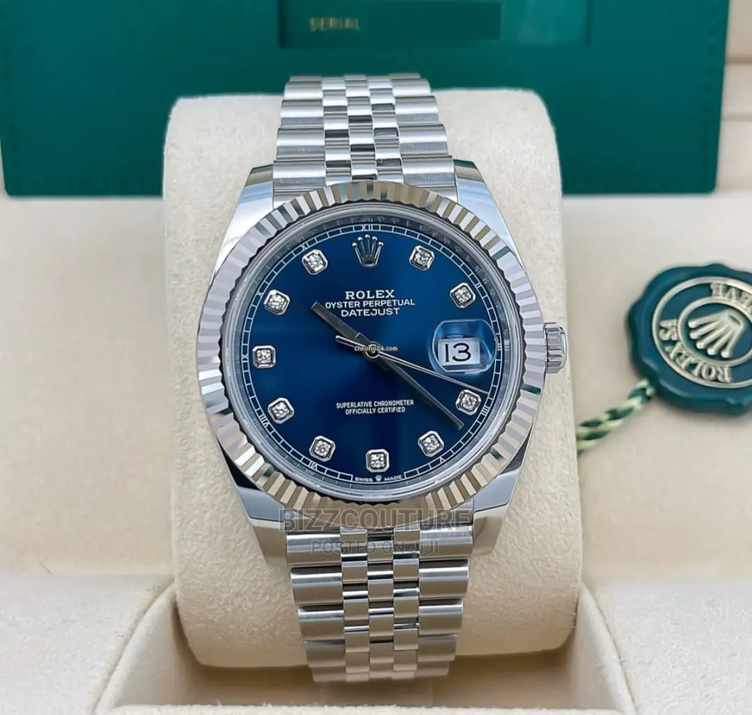 Original ROLEX DATE JUST Steel SILVER Available in Store