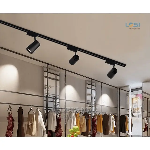 40watt Led Track Light 3in1 With The Rail Double Colour Light