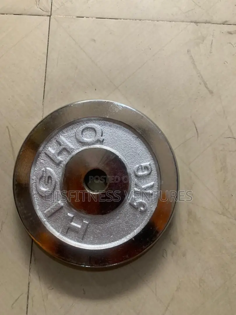 5kg Chrome Weight Plates (Pair)
