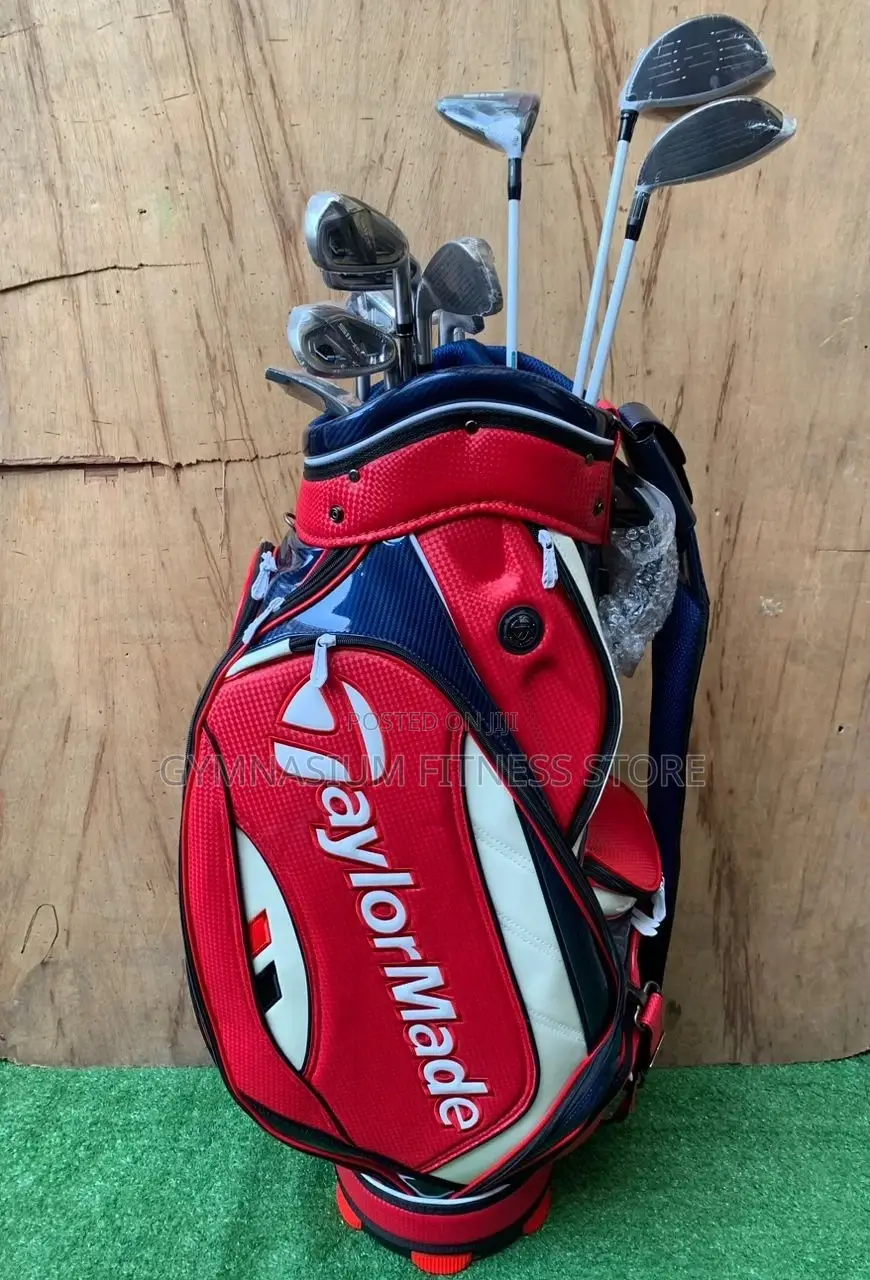 Taylor Made Golf Bag With Club Red