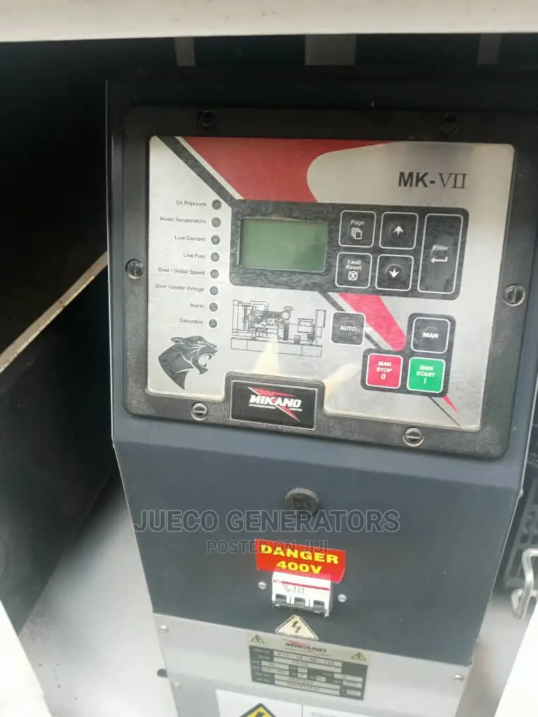 Almost New 15kva Mikano Soundproof Generator for Sale.