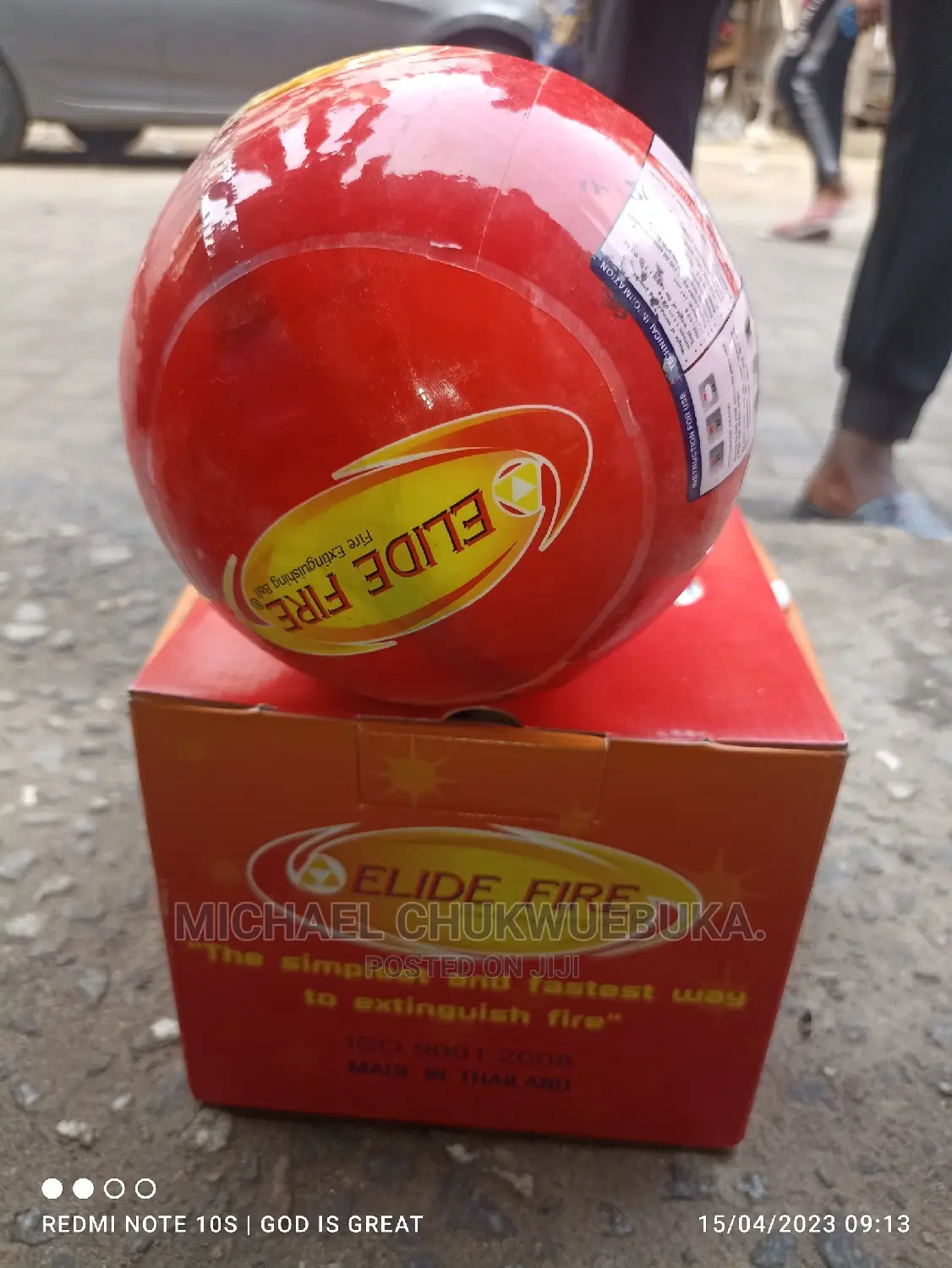 Fire Extinguisher Ball