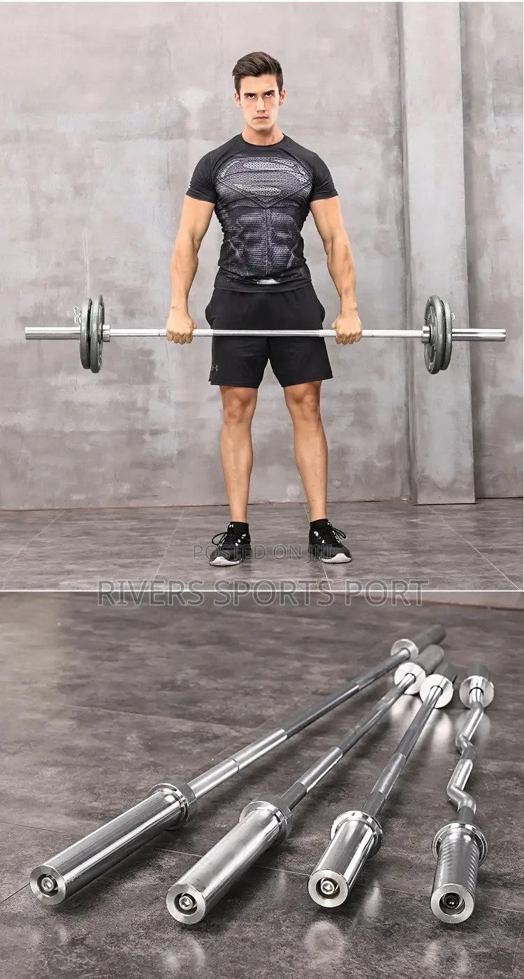 6ft Standard Olympic Barbell Rod Weight Rod