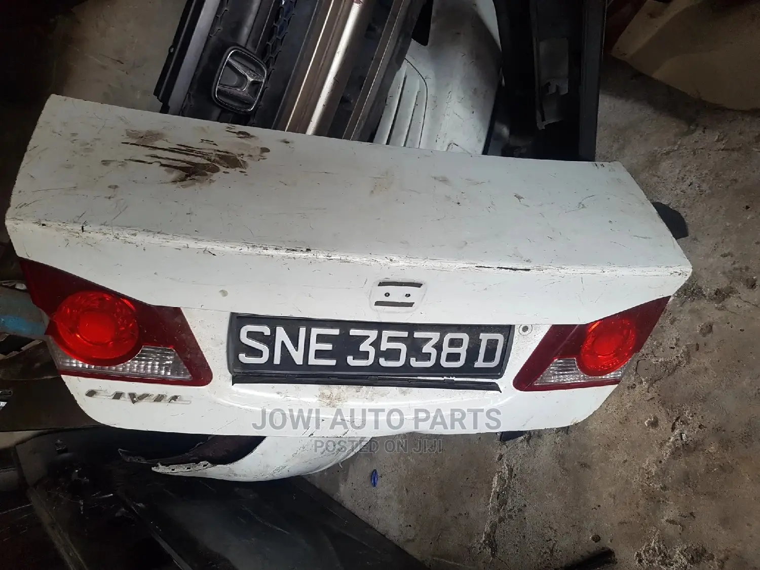 Booth Cover 2006-08 Honda Civic (Europe Spec)