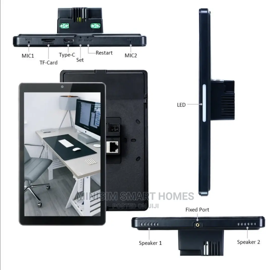 8 Inches Poe Smart Home Control Panel
