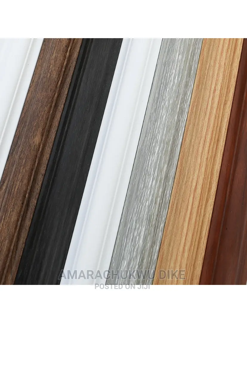 Wall Skirting PVC Decor , Cornice, Frame, Wall Belt Profile