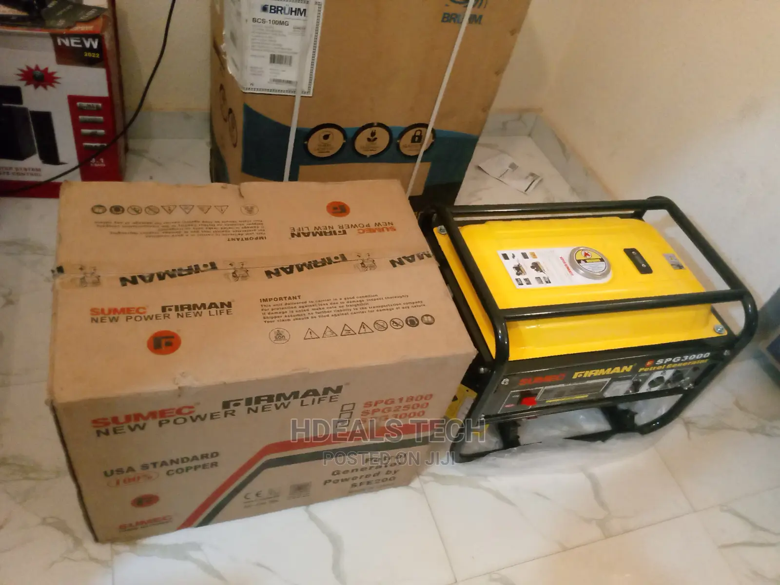 New 4.5KVA Sumec Firman Generator [SPG3000].