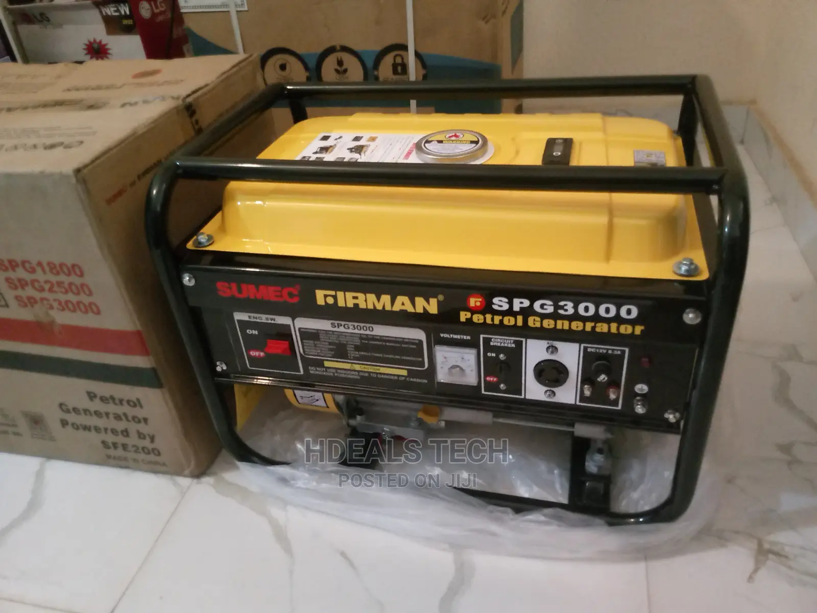 Original 4.5KVA Sumec Firman Generator [SPG3000].