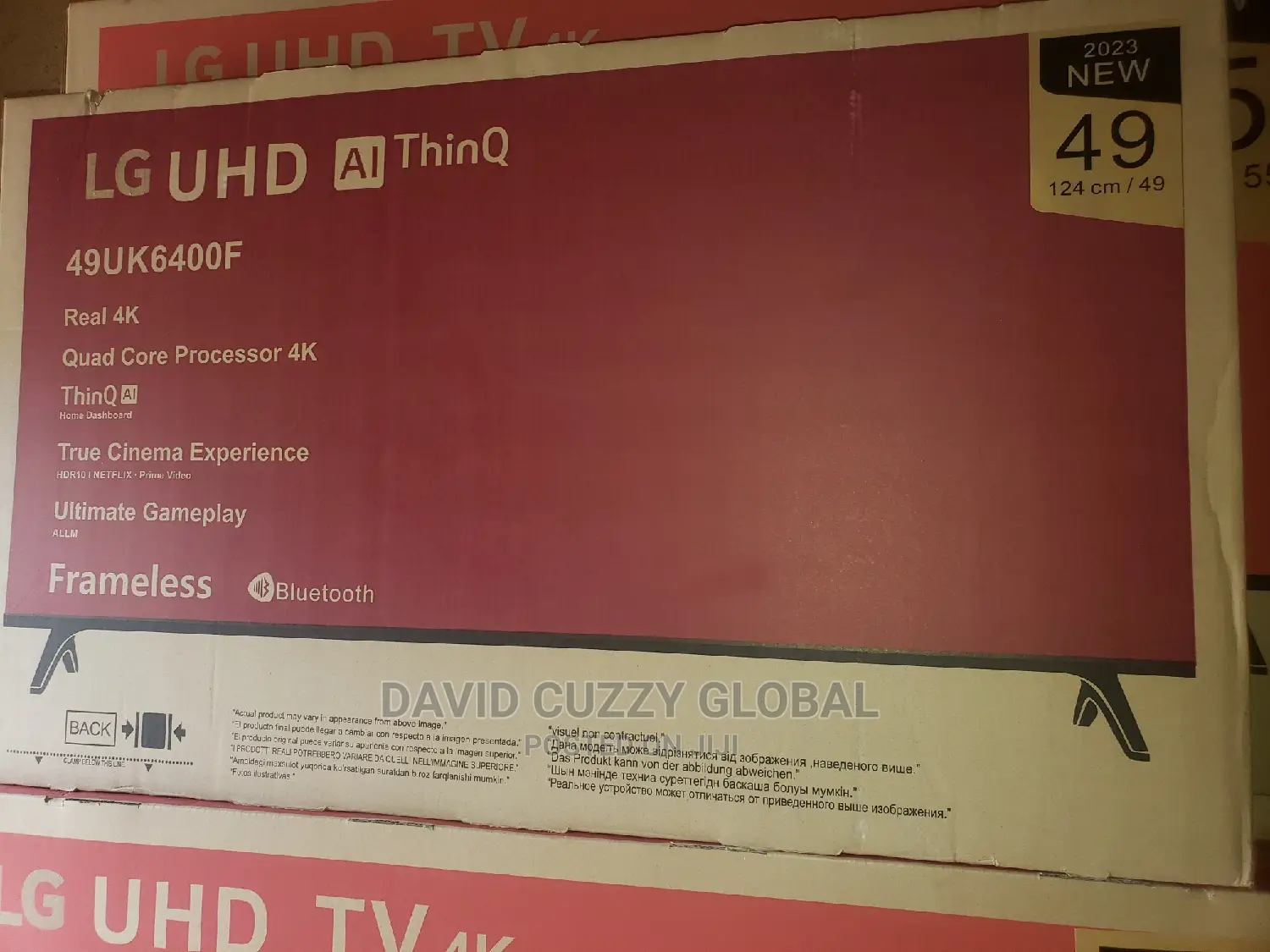 Lg 49 Inches Smart Frameless Tv Ai Thinq