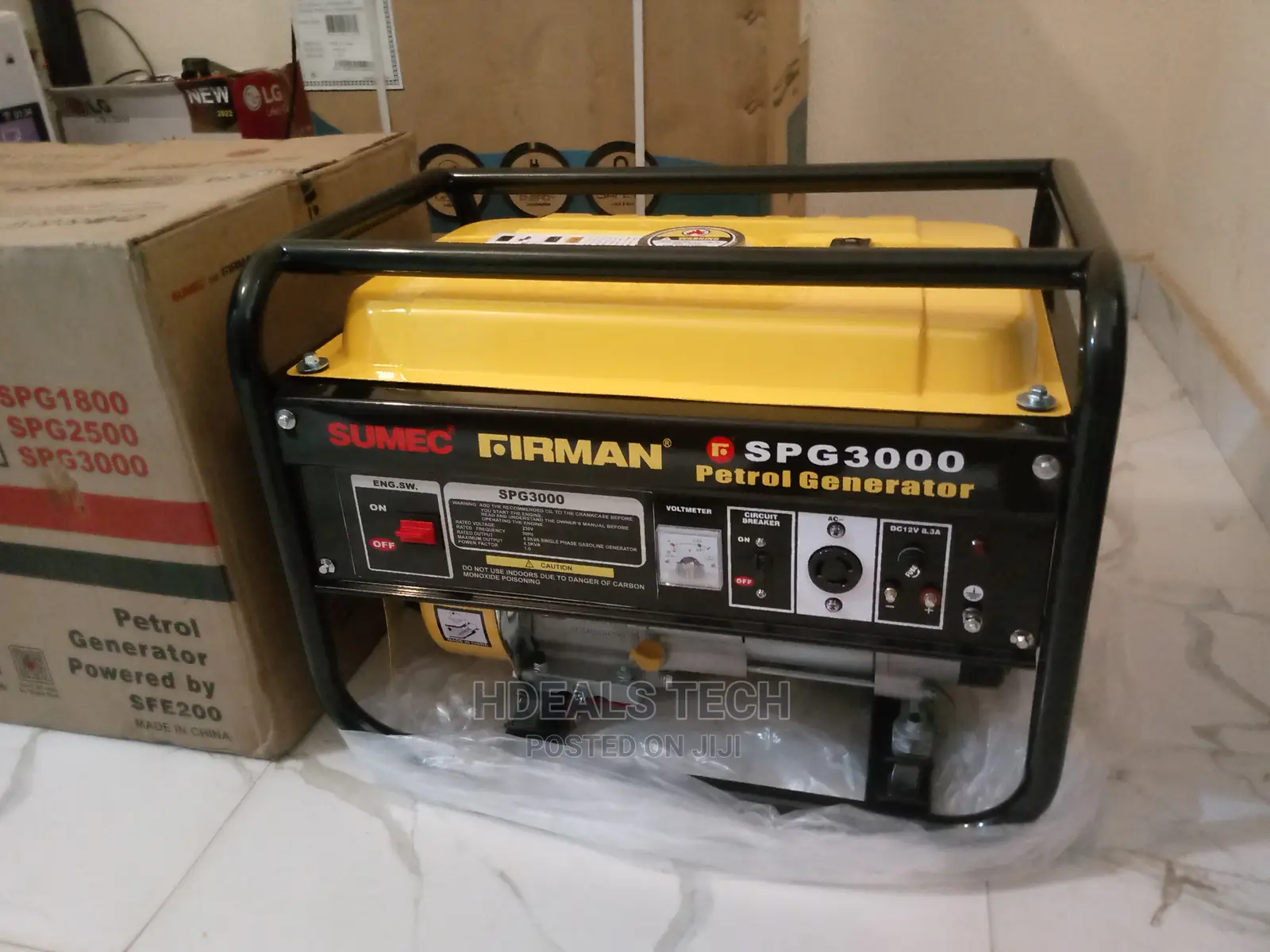Latest 4.5KVA Sumec Firman Generator [SPG3000].