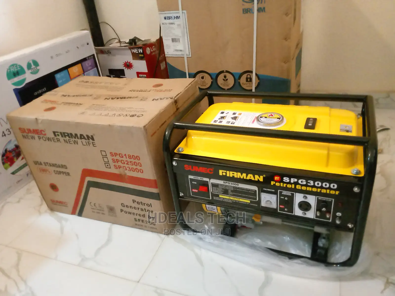 Sumec Firman Manual 4.5KVA Generator [SPG3000].