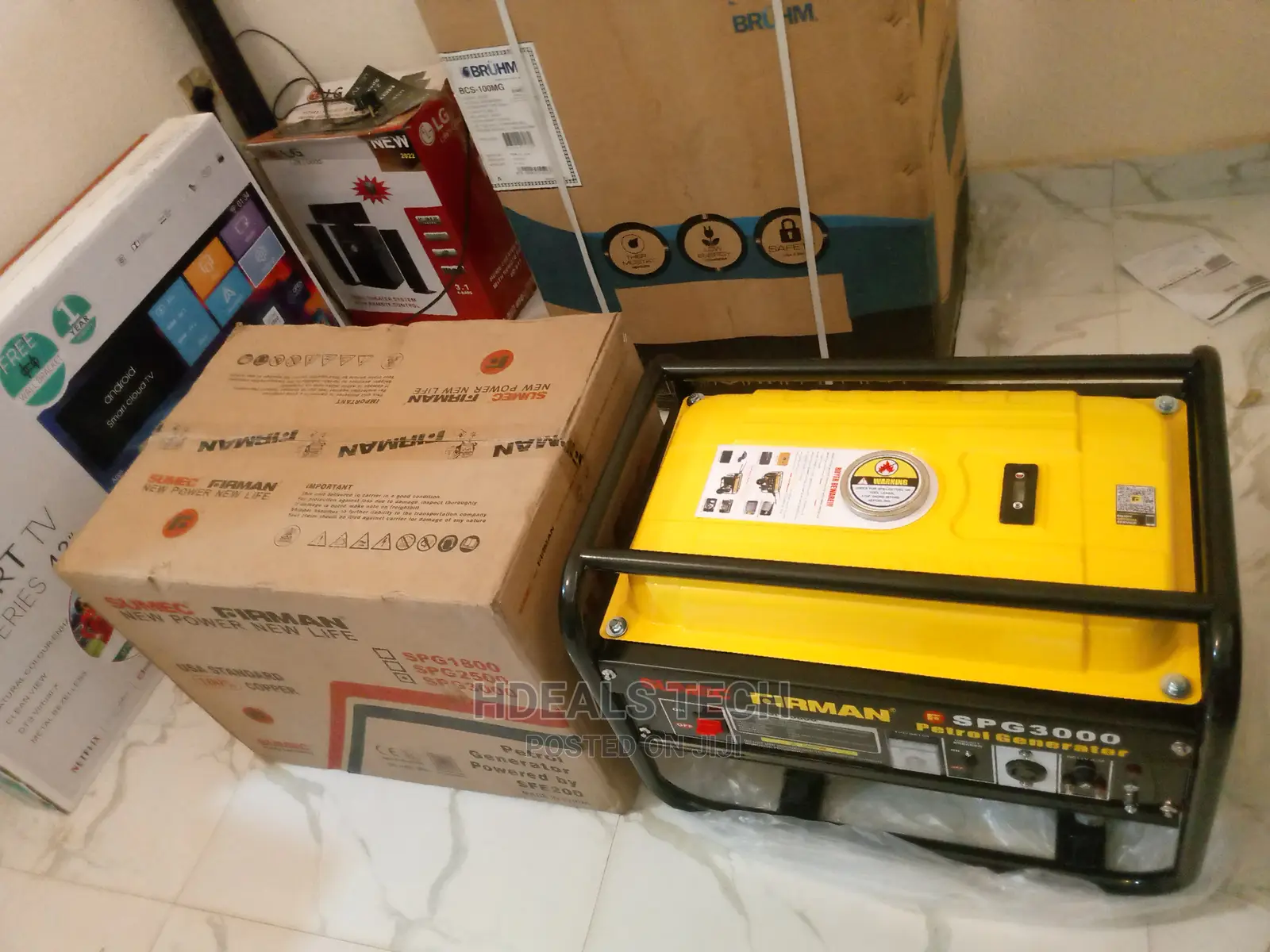 Brand New 4.5KVA Sumec Firman Generator [SPG3000].