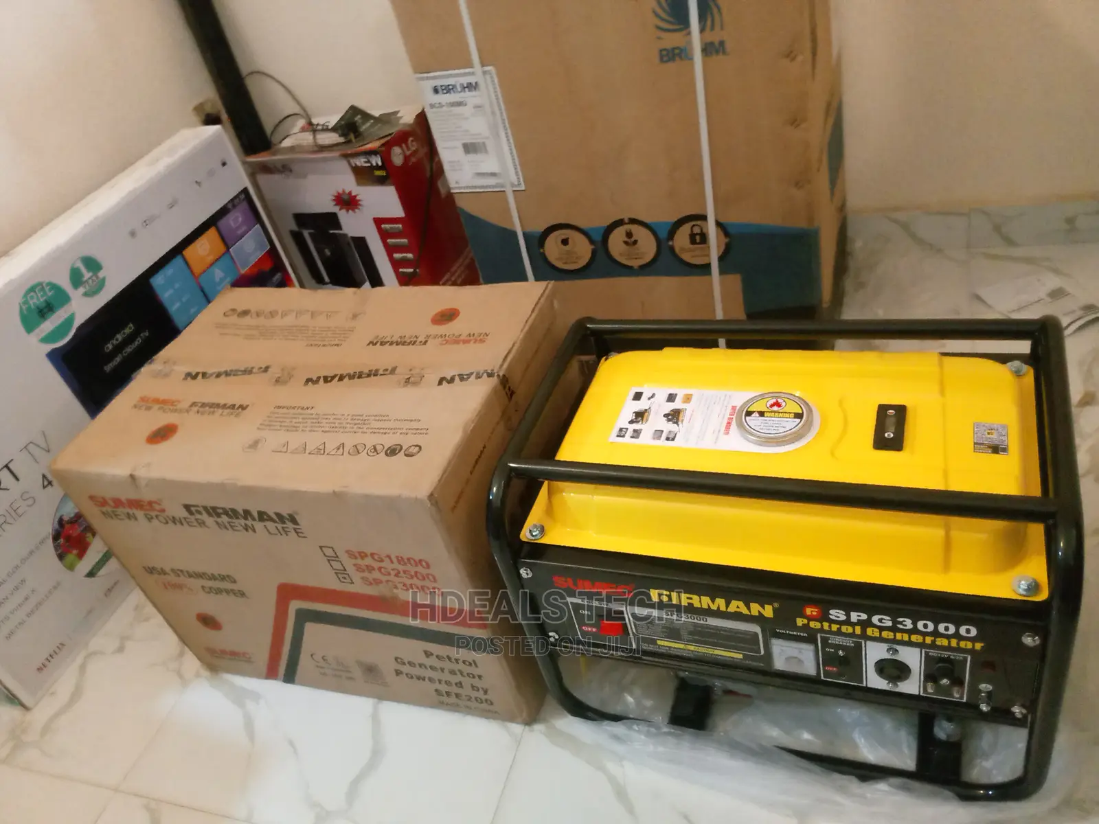 Brand New 4.5KVA Sumec Firman Generator [SPG3000].